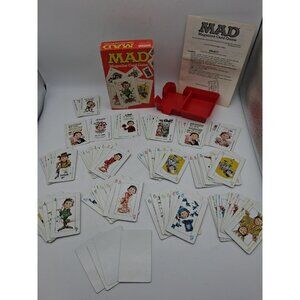 Vintage Mad Magazine Card Game 1979/80 Parker Brothers Full Set Alfred E Neumen
